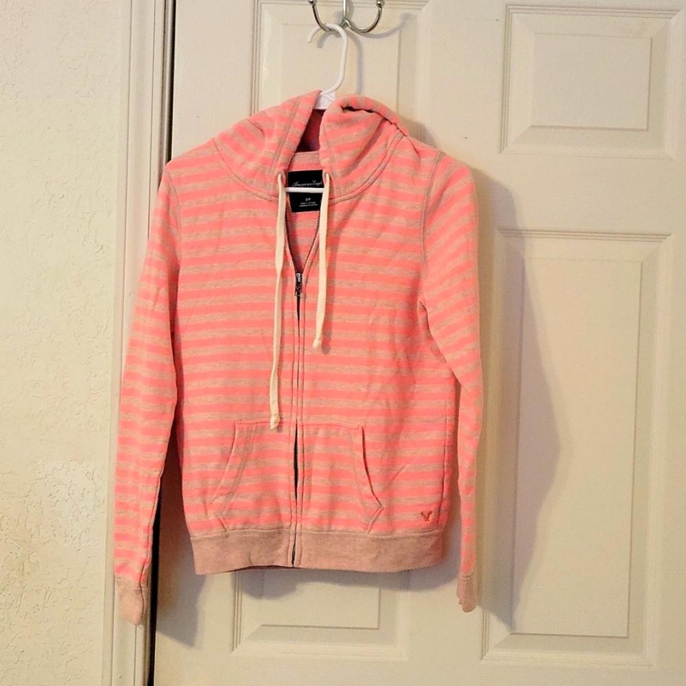 EUC women's full zip American Eagle lightweight jacket
